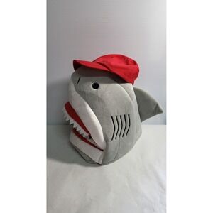 Sazac Shark Head‎ Mask Costume Plush Mascot Halloween
